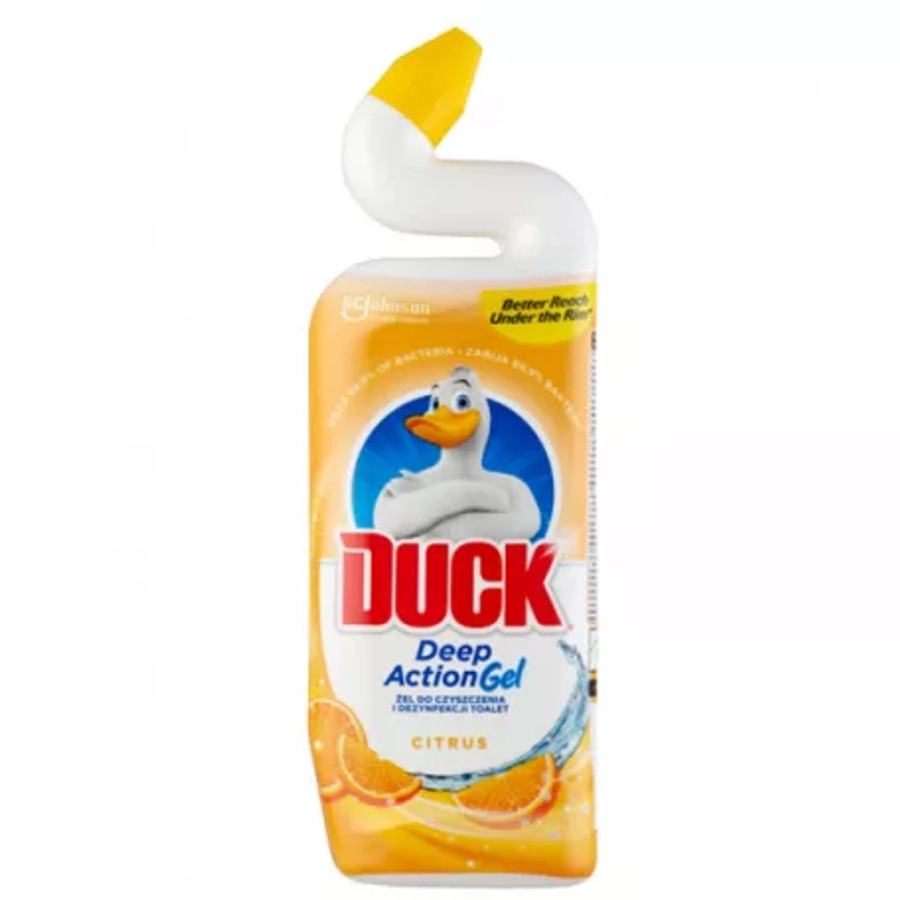 Duck Deep Action Gel Wc-tisztító fertőtlenítő gél Citrus illattal 750 ml