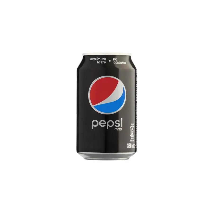 Pepsi Max colaízű energiamentes szénsavas üdítőital édesítőszerekkel 330 ml