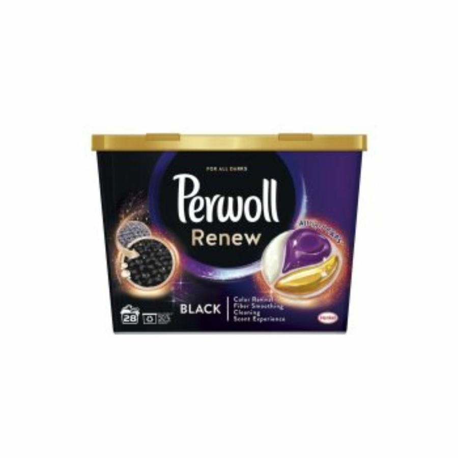 Perwoll Renew&Care Caps Black mosókapszula, 28 mosás