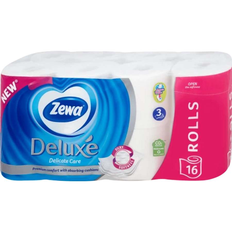 Zewa Deluxe Delicate care toilett papir 16 tekercses
